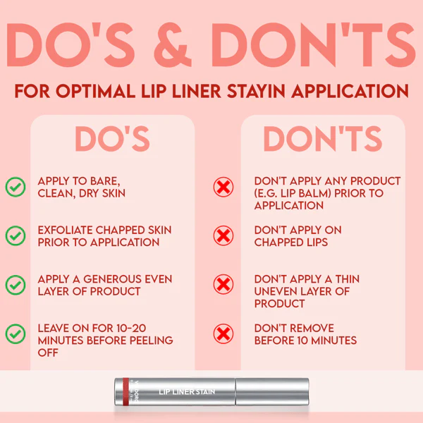 Peel-Off Lipliner Vlek – Lipliner voor de hele dag en nacht