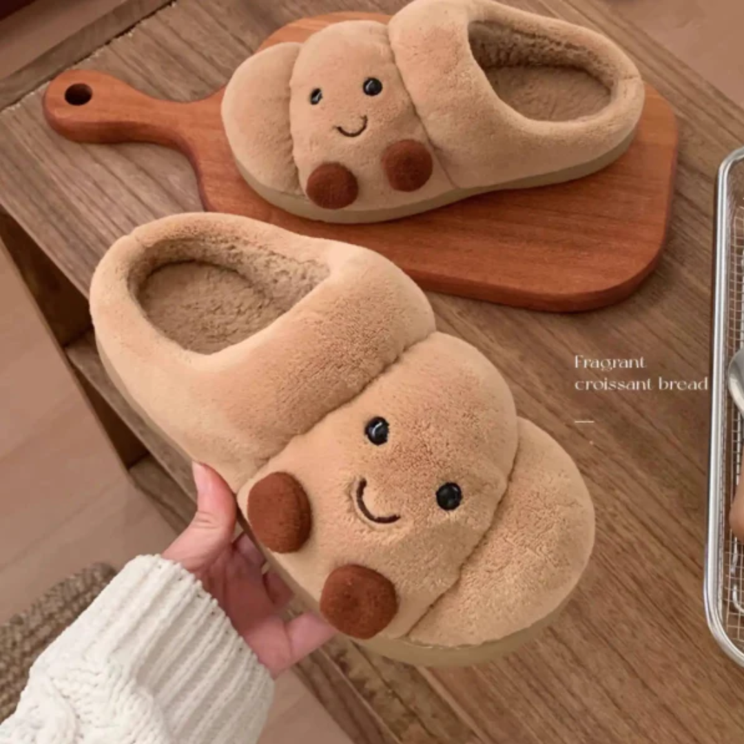 Croissant Fall Slippers