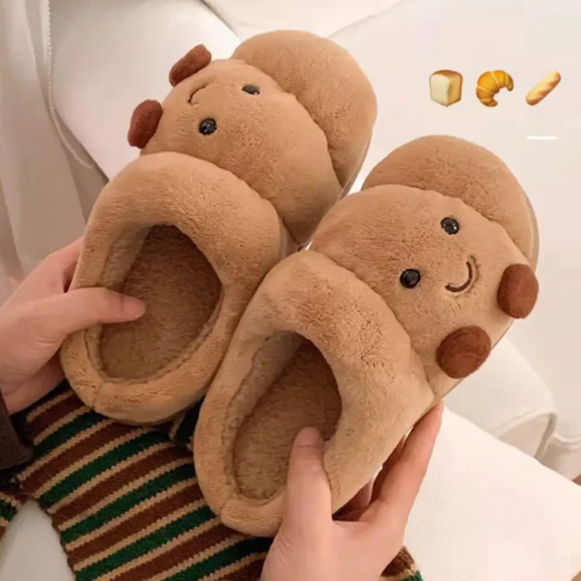 Croissant Fall Slippers