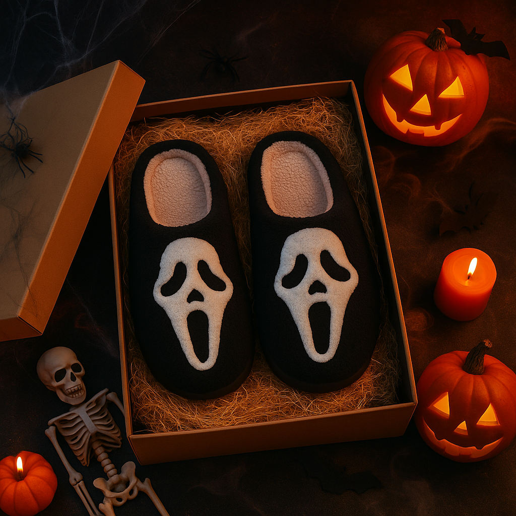 Halloween Ghostface Slippers