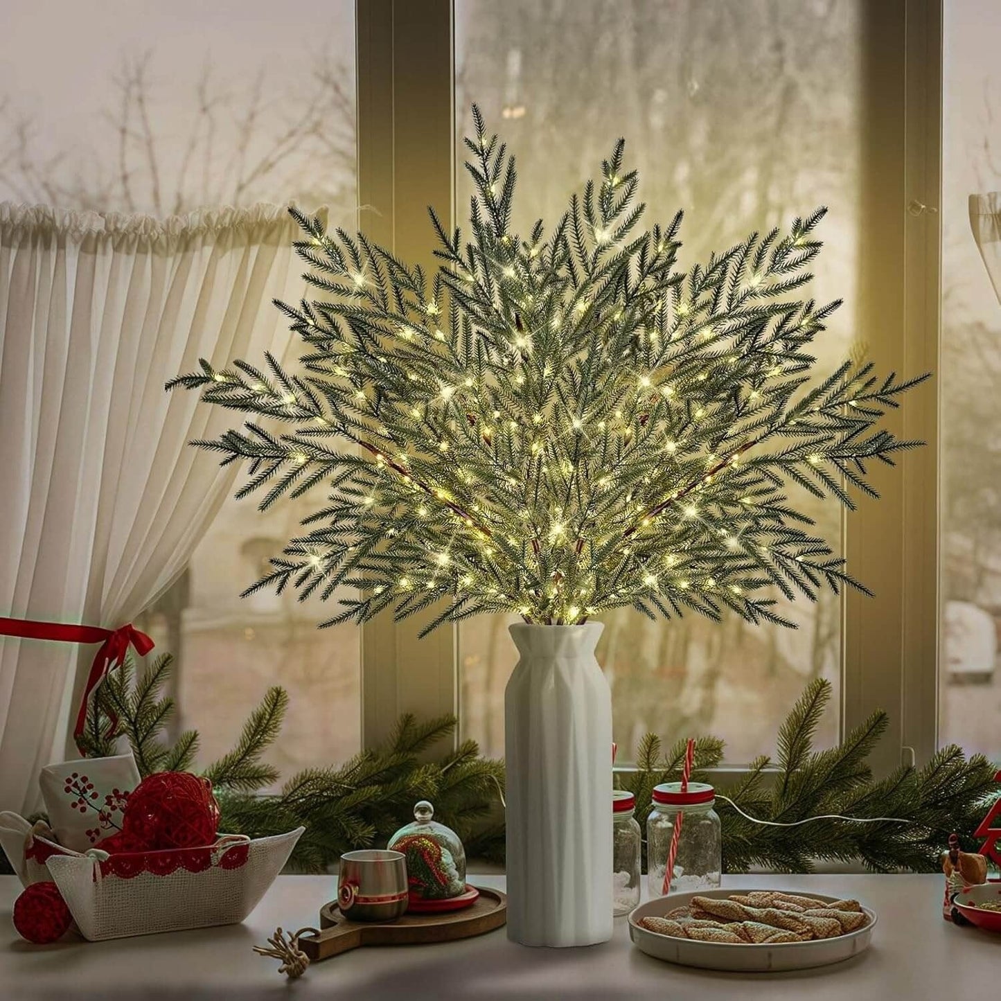 Glowpine™ Norfolk Pine Branch Lights