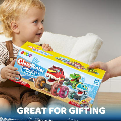 GlowRacer™ - 3 Pack Monster Truck Toy