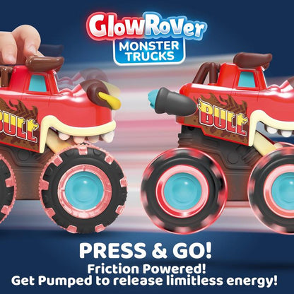GlowRacer™ - 3 Pack Monster Truck Toy