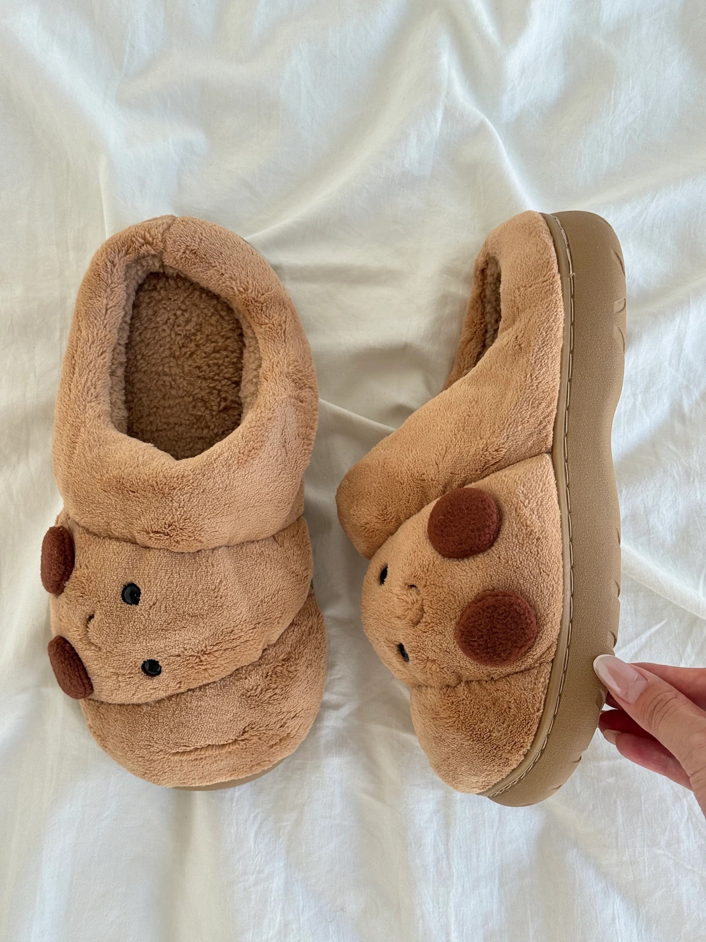 Croissant Fall Slippers
