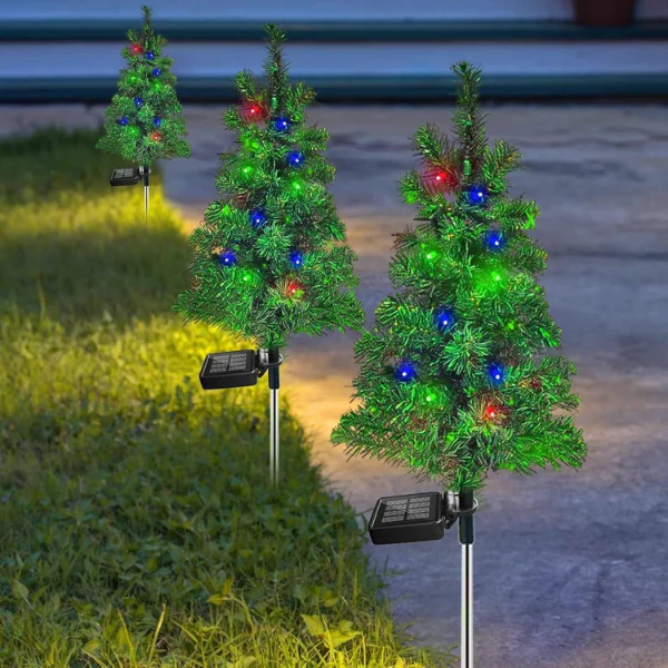 Solar Outdoor Christmas Tree