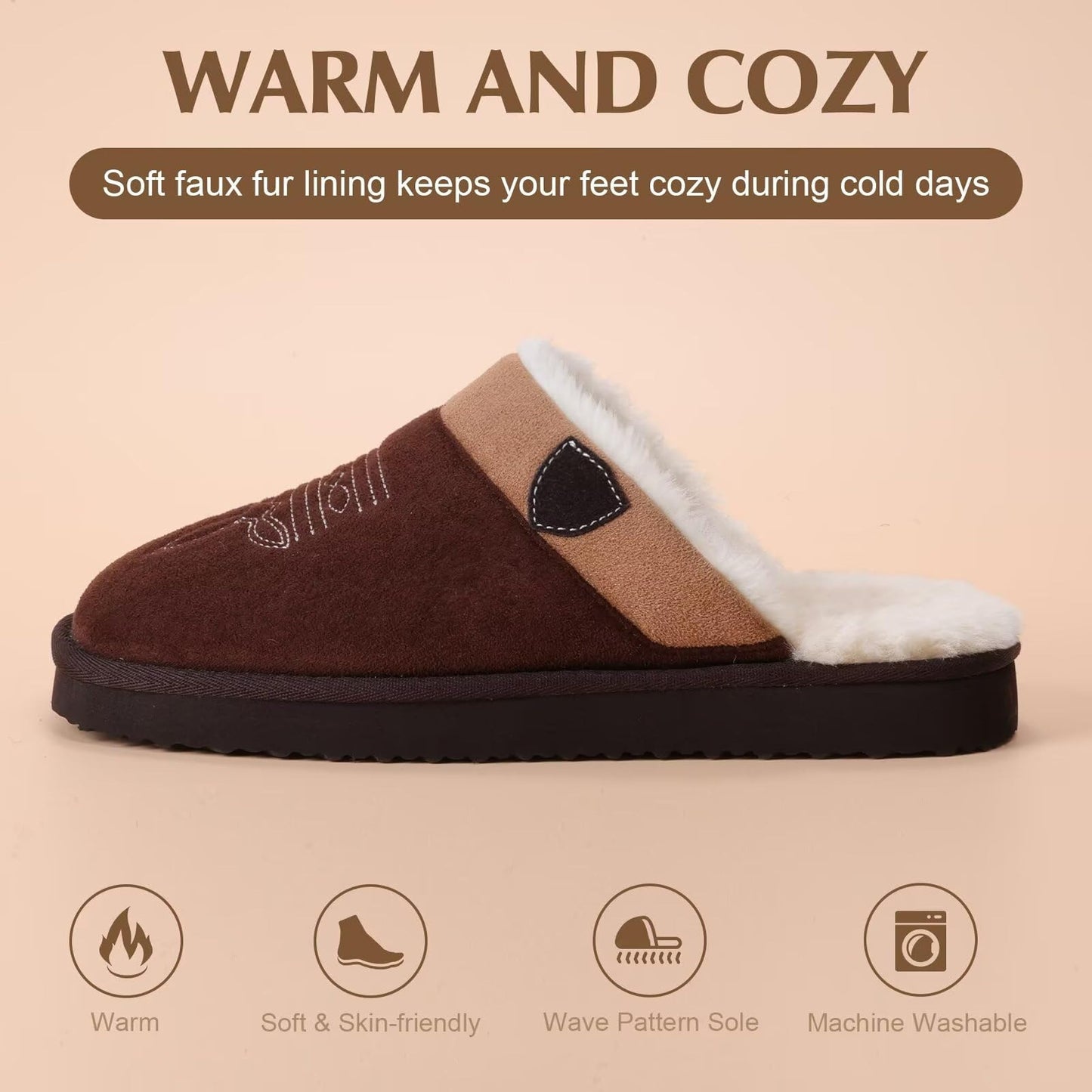Cozy Cowboy Slippers