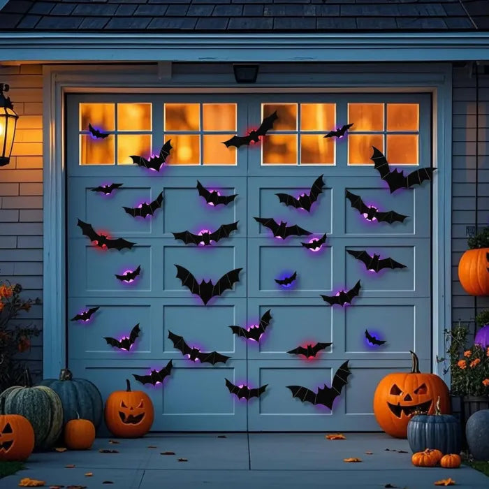 LED HALLOWEEN BATS