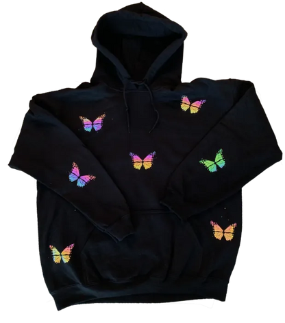 Glow-in-dark Butterfly Hoodie